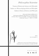 Philosophia Scientiae, v. 14, cahier 02